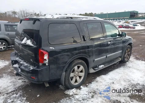 2013 Nissan Armada Sl from USA, damaged, VIN 5N1AA0NC9DN607250